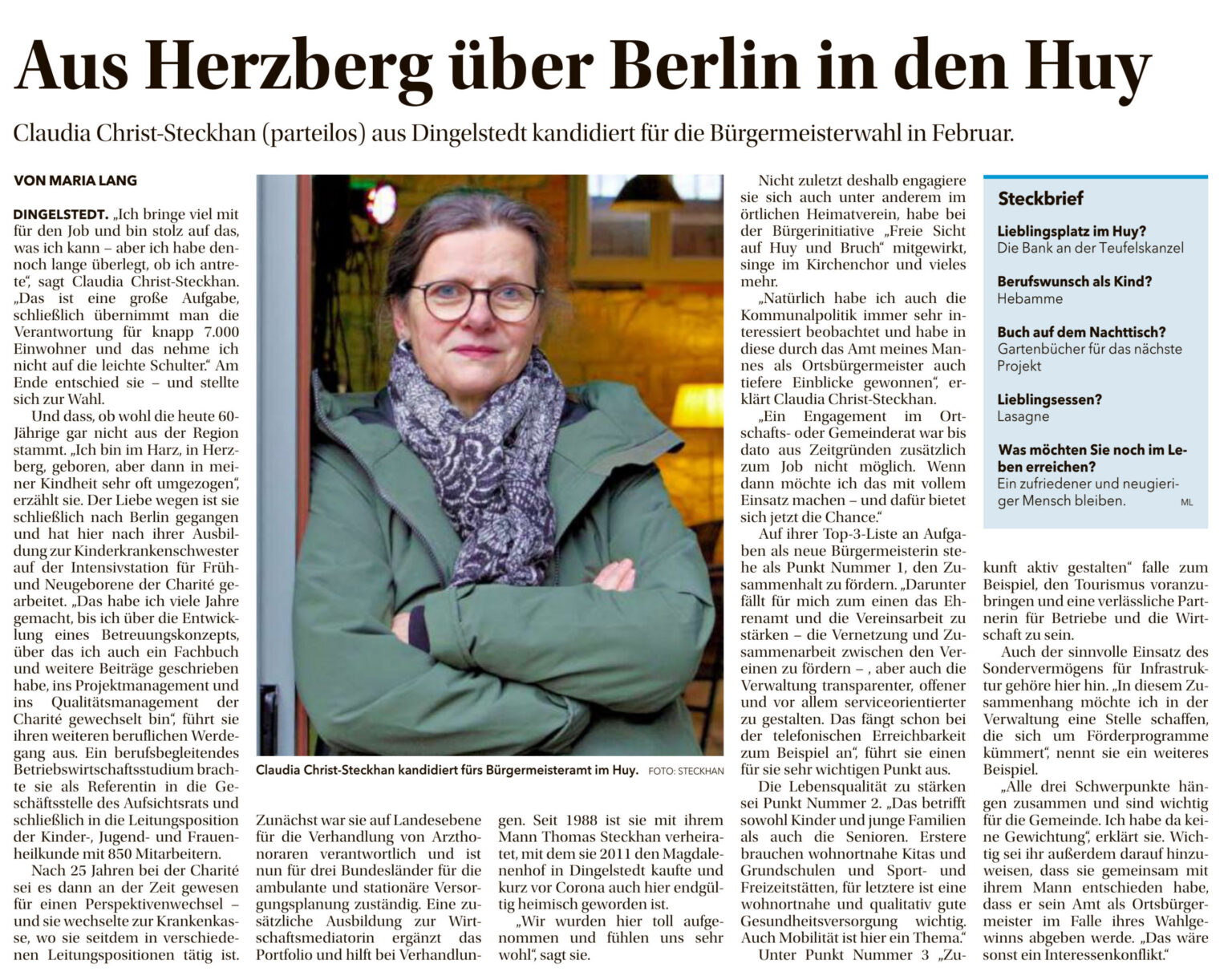 Volksstimme vom 03.01.2026