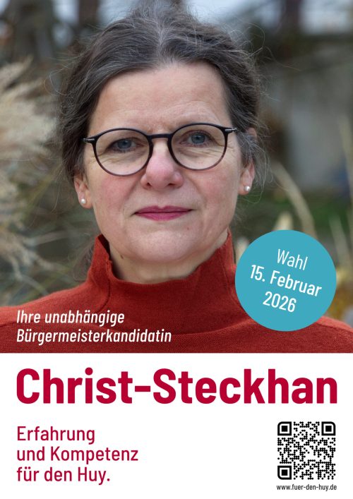 Plakat Claudia Christ-Steckhan